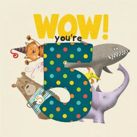 WOW! Birthday Book You're 5