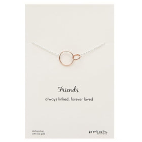 Petals Linked Necklace - Friends