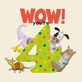 WOW! Birthday Book You're 4