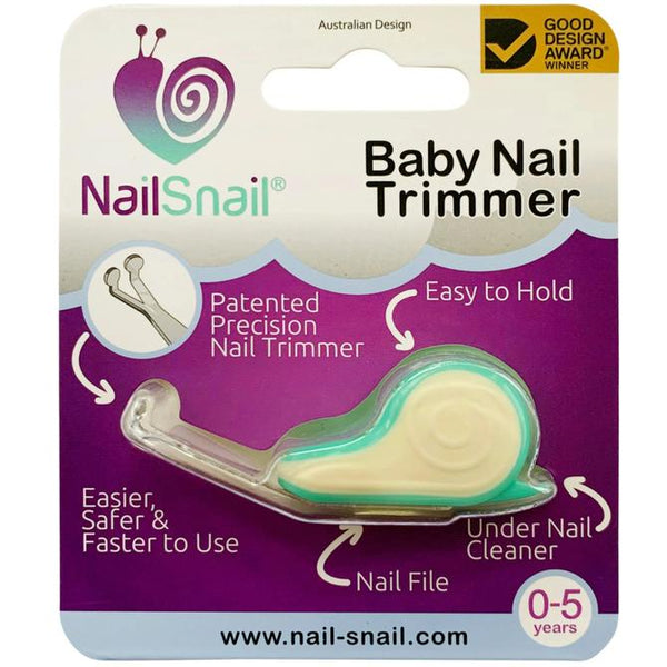 Nail Snail Baby Nail Trimmer Turquoise