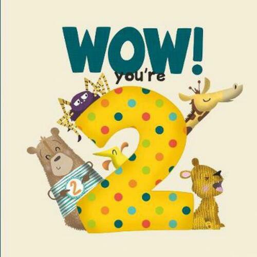 WOW! Birthday Book You're 2