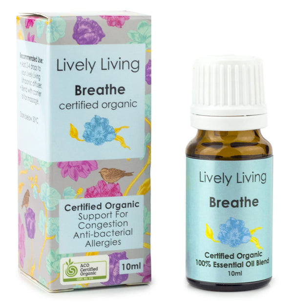 Lively Living Breathe Organic Oil