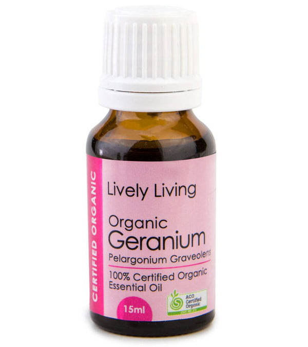 Lively Living Geranium Organic Oil