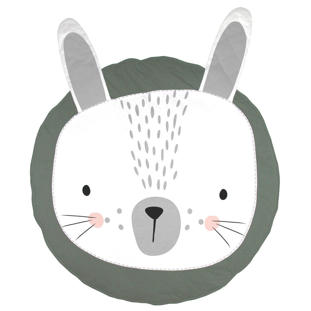 Mister Fly Play Mat Sage Bunny Baby Nest - Main Image